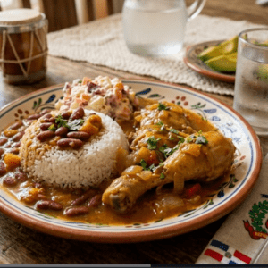 La bandera dominicana